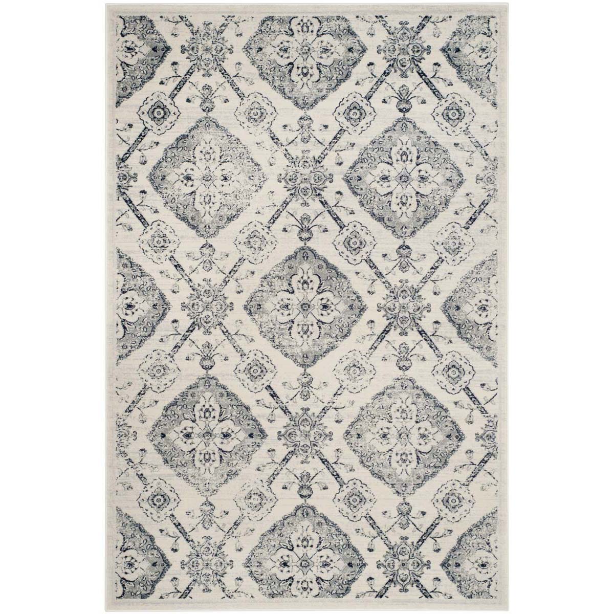 Safavieh Carnegie 623 Rug, CNG623 - Cream / Light Grey