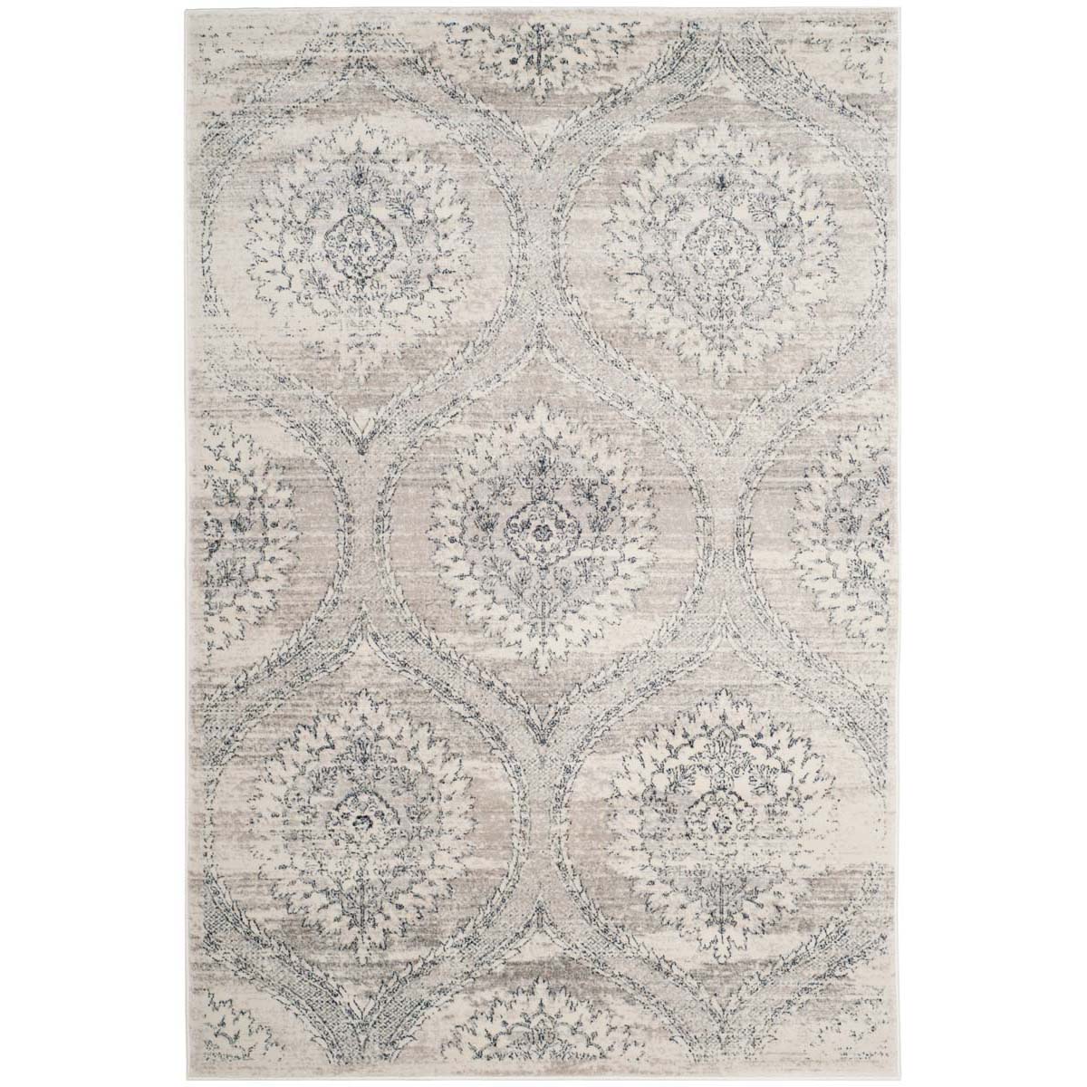 Safavieh Carnegie 626 Rug, CNG626 - Light Grey / Cream