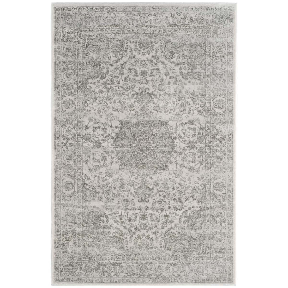 Safavieh Carnegie 631 Rug, CNG631 - Cream / Dark Grey