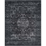 Safavieh Carnegie 631 Rug, CNG631 - Dark Grey / Cream