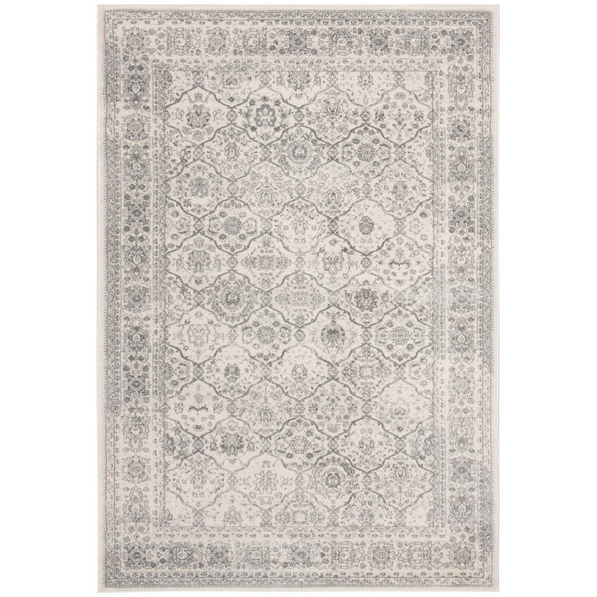 Safavieh Carnegie 691 Rug, CNG691 - Cream / Dark Grey