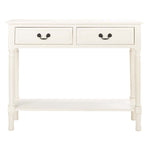 Safavieh Primrose 2 Drawer Console Table , CNS5706 - Distrssed White