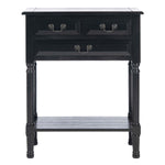 Safavieh Primrose 3 Drawer Console Table, CNS5707 - Black