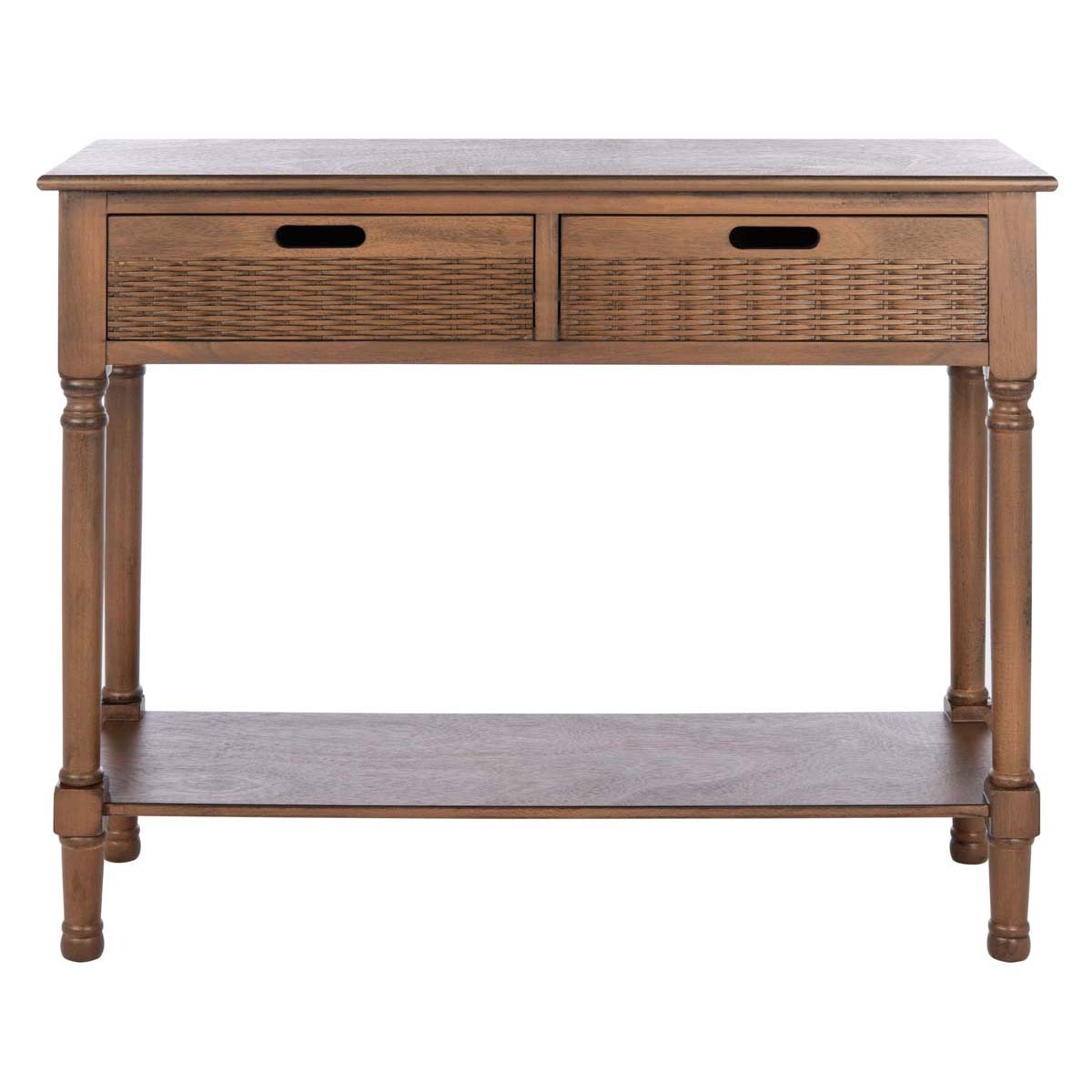 Safavieh Landers 2 Drawer Console, CNS5710 - Brown