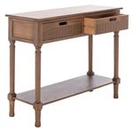 Safavieh Landers 2 Drawer Console, CNS5710 - Brown