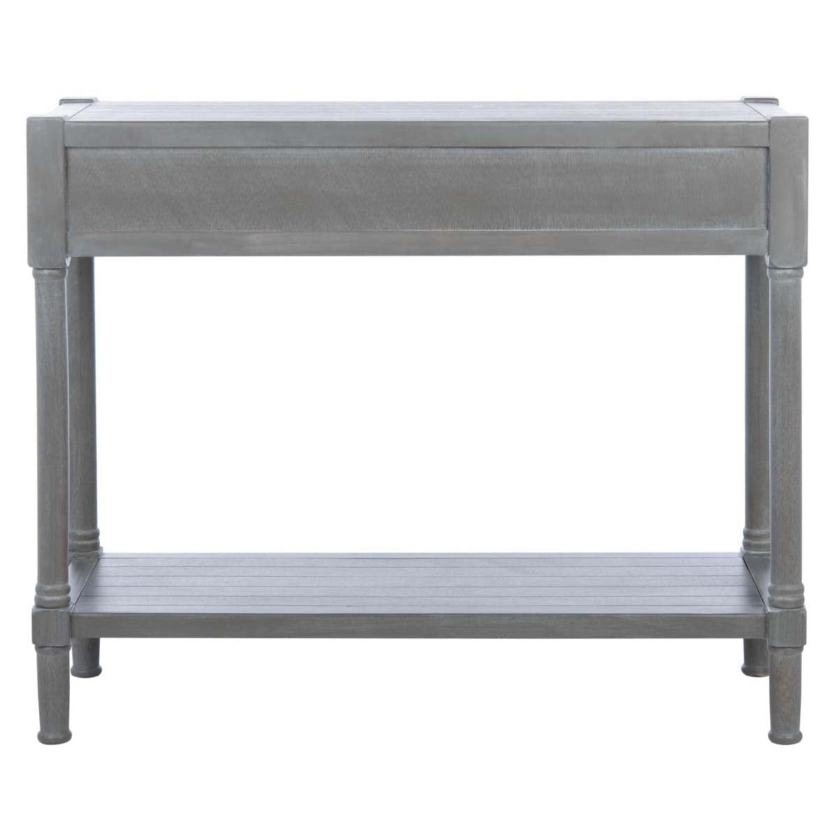 Safavieh Filbert 2 Drawer Console Table , CNS5716 - White Wash Grey