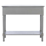 Safavieh Haines 2Drw Console Table , CNS5727 - Distressed / Grey