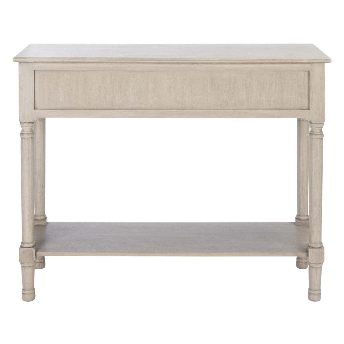 Safavieh Haines 2Drw Console Table, CNS5727 - Greige