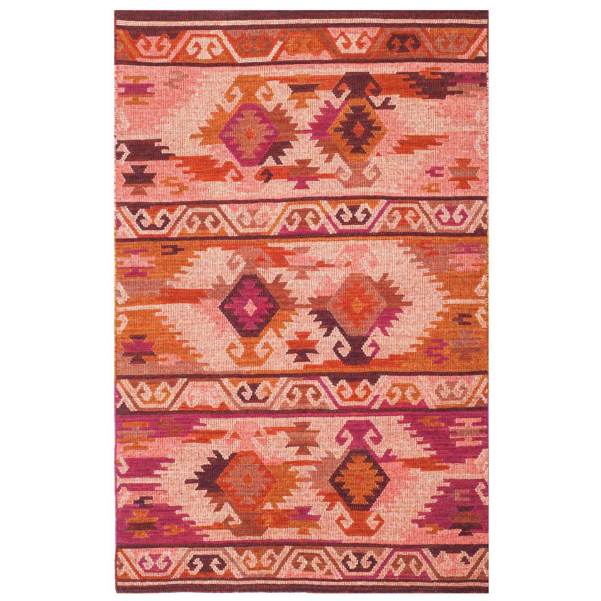 Safavieh Canyon 108 Rug, CNY108 - Pink / Red