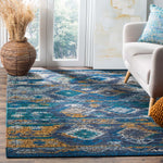 Safavieh Canyon 108 Rug, CNY108 - Blue Gold / Multi