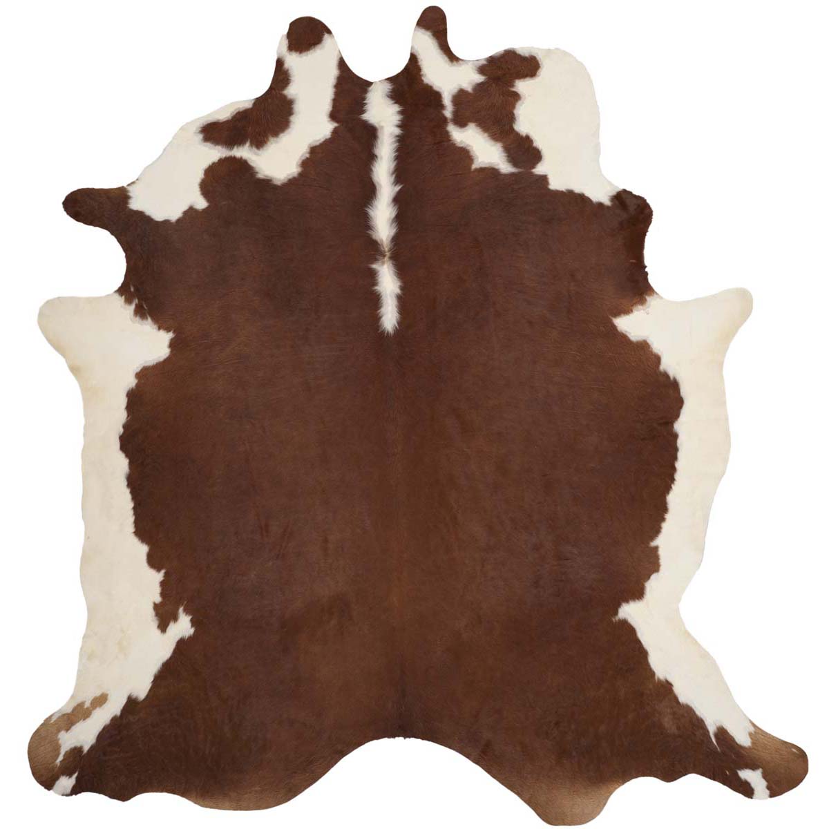 Safavieh Cow Hide 211 Rug, COH211 - Brown / White