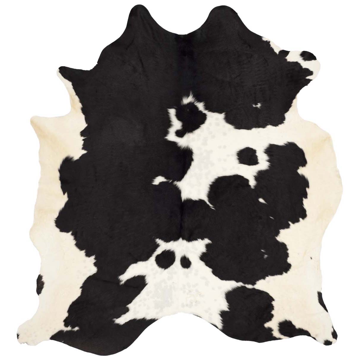 Safavieh Cow Hide 211 Rug, COH211 - Black / White