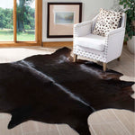 Safavieh Cow Hide 211 Rug, COH211 - Black / Brown