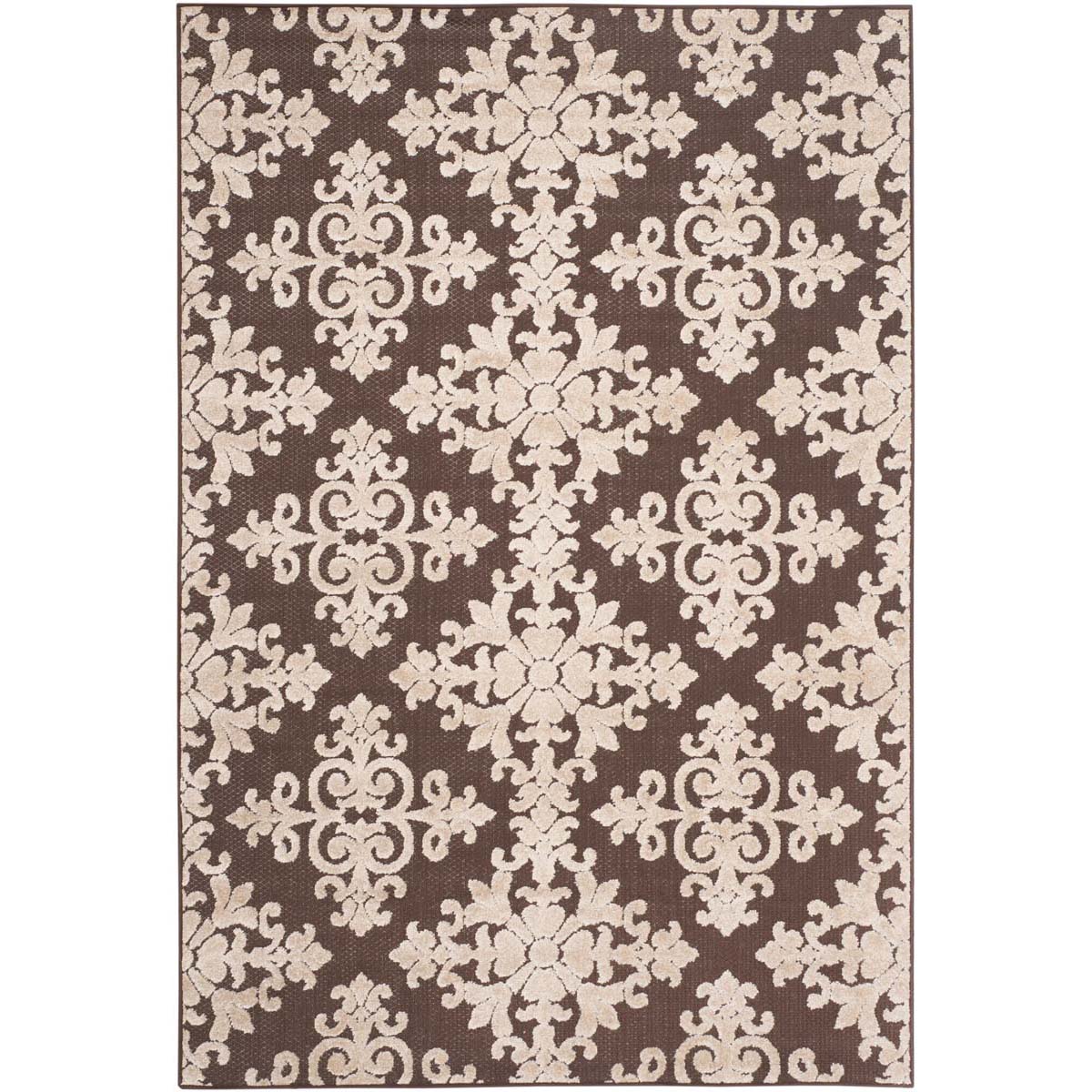 Safavieh Cottage 906 Rug, COT906 - Brown / Creme