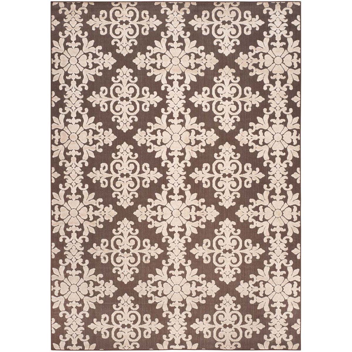 Safavieh Cottage 906 Rug, COT906 - Brown / Creme