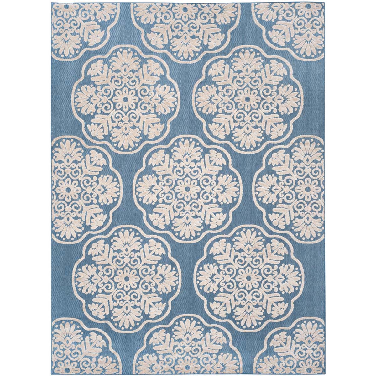 Safavieh Cottage 911 Rug, COT911 - Light Blue / Beige