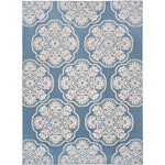 Safavieh Cottage 911 Rug, COT911 - Light Blue / Beige