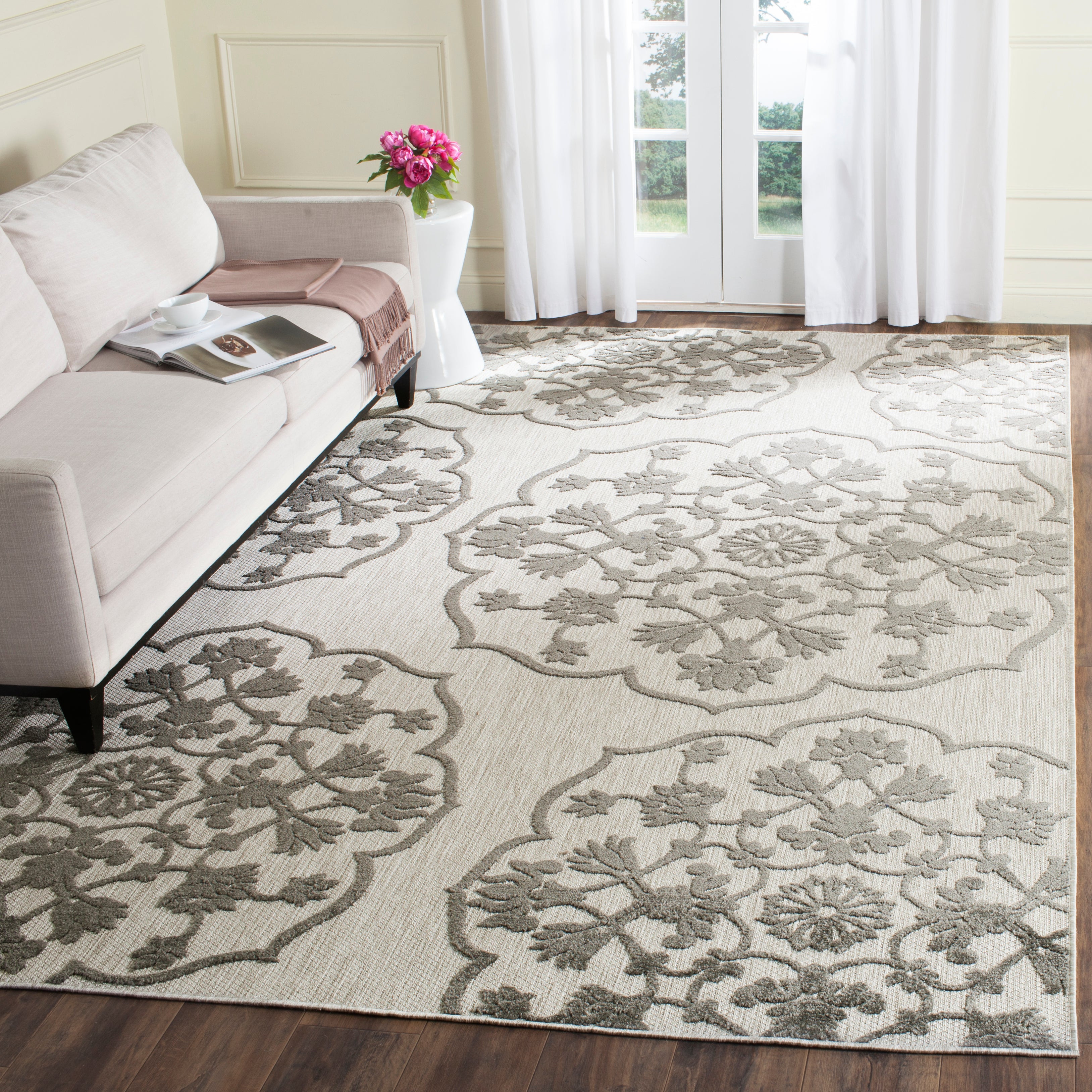 Safavieh Cottage 912 Rug, COT912 - Cream / Grey