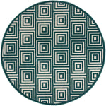 Safavieh Cottage 941 Rug, COT941 - Cream / Turquoise