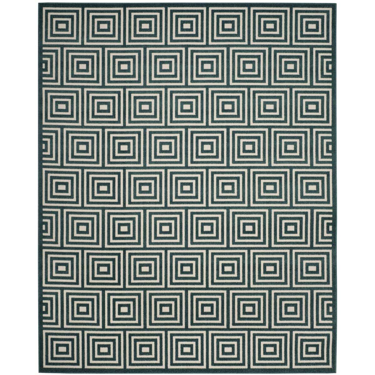 Safavieh Cottage 941 Rug, COT941 - Cream / Turquoise