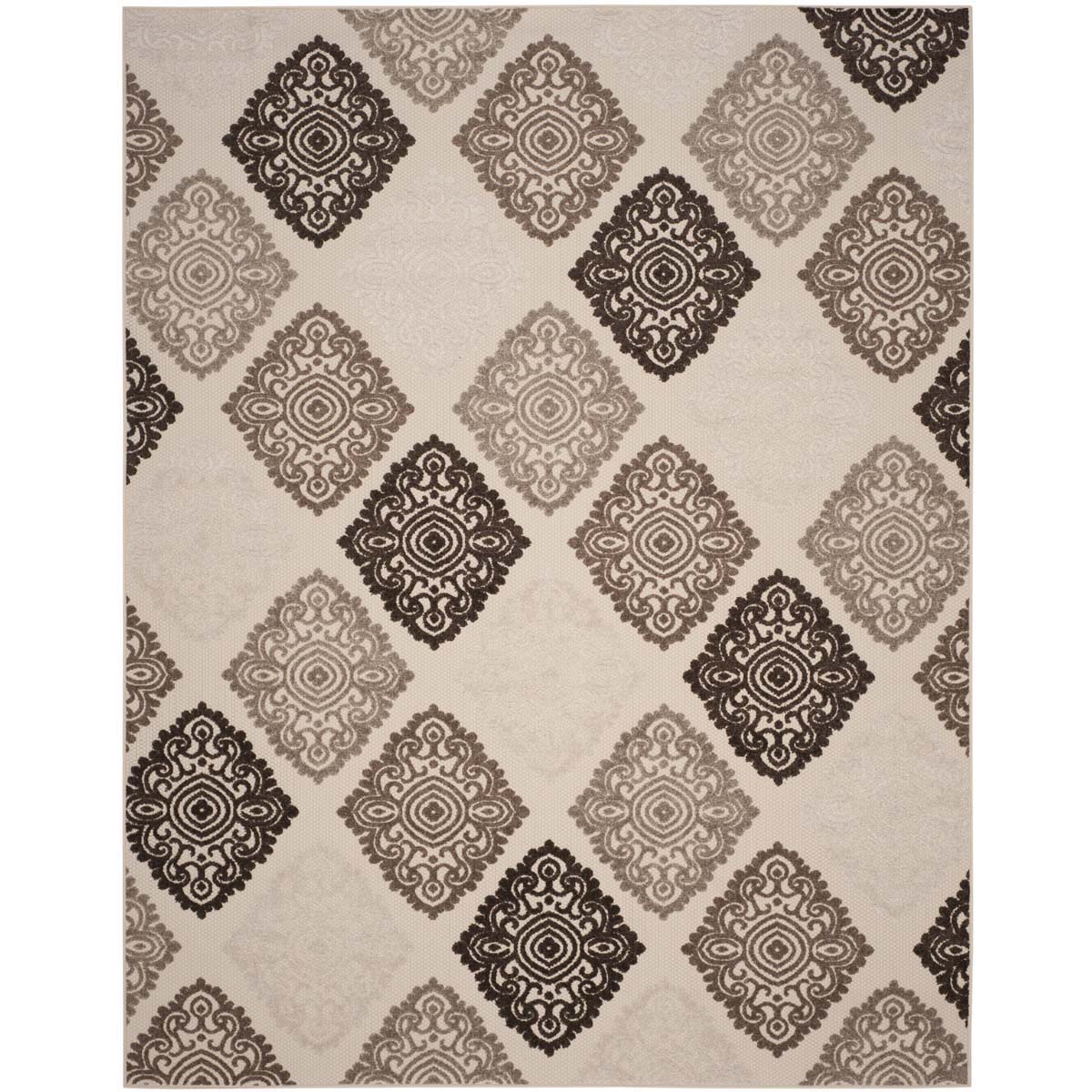 Safavieh Cottage S90 Rug, COTS90 - Cream / Grey