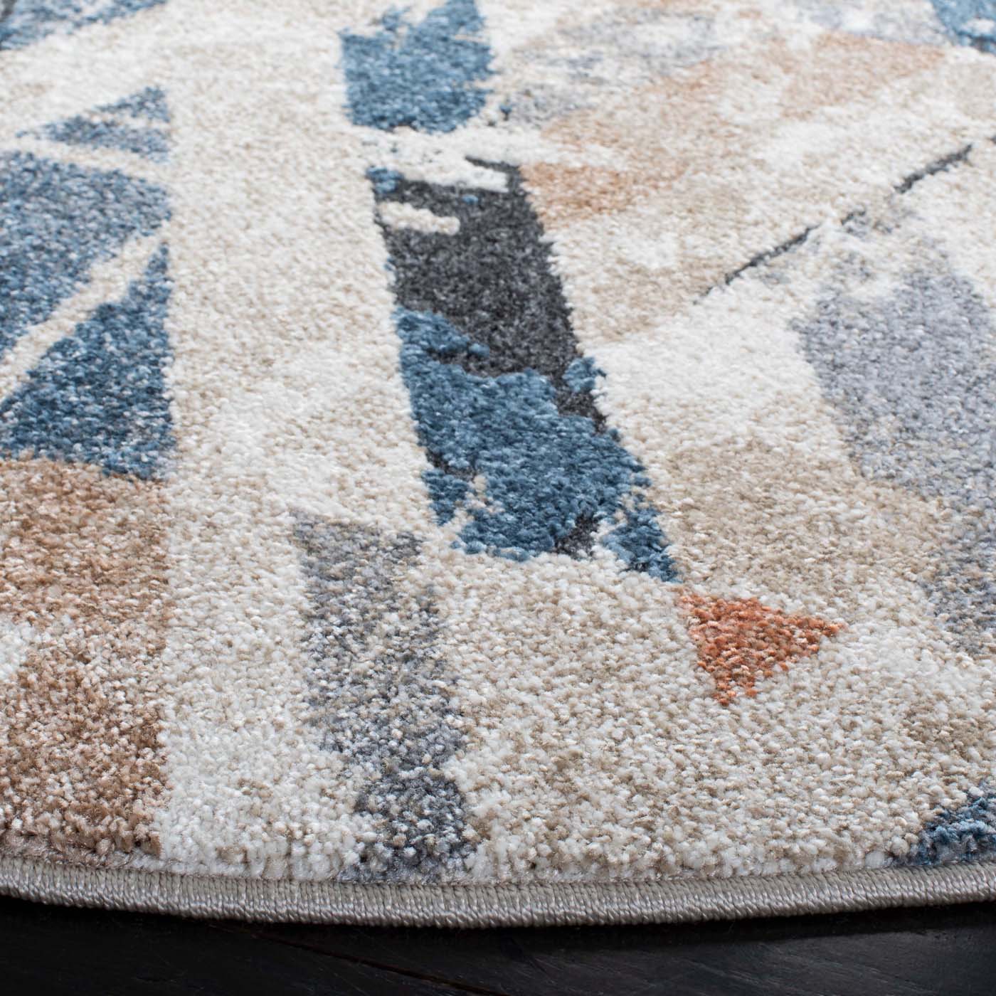 Safavieh Coppertone 356 Rug, CPN356 - Ivory / Navy