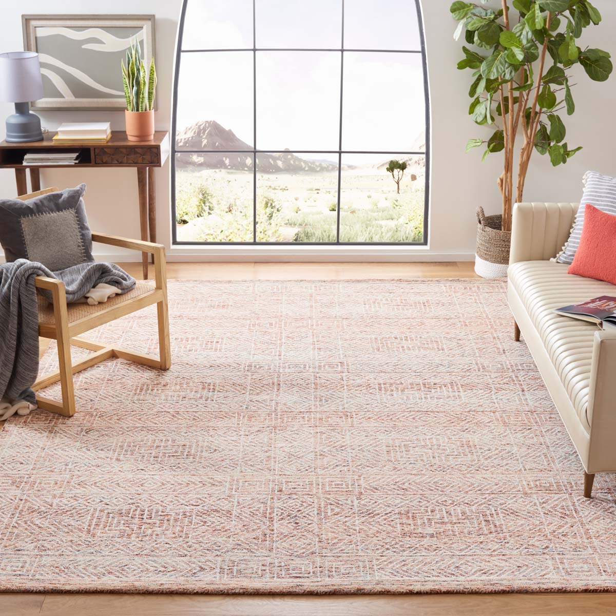 Safavieh Capri 206 Rug, CPR206 - Brown / Beige