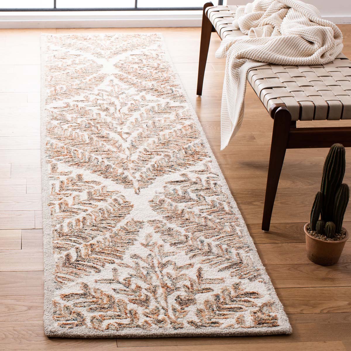 Safavieh Capri 208 Rug, CPR208 - Ivory / Brown