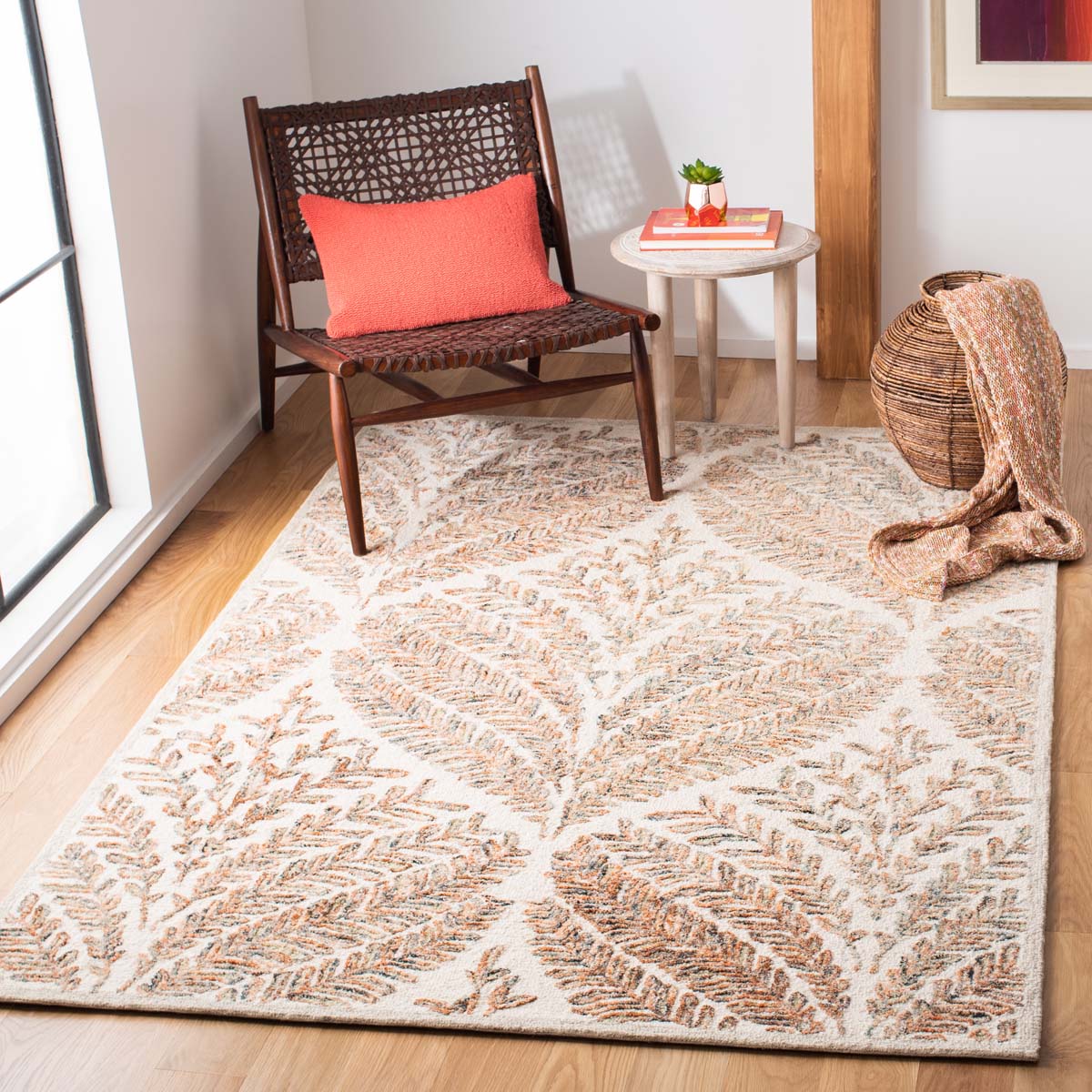 Safavieh Capri 208 Rug, CPR208 - Ivory / Brown