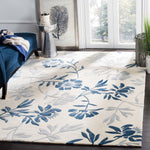 Safavieh Capri 345 Rug, CPR345 - Ivory / Blue