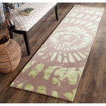 Safavieh Capri 411 Rug, CPR411 - Plum / Mist