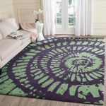 Safavieh Capri 411 Rug, CPR411 - Lavander / Sage