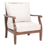 Safavieh Couture Payden Outdoor Accent Chair , CPT1022 - Natural / Beige