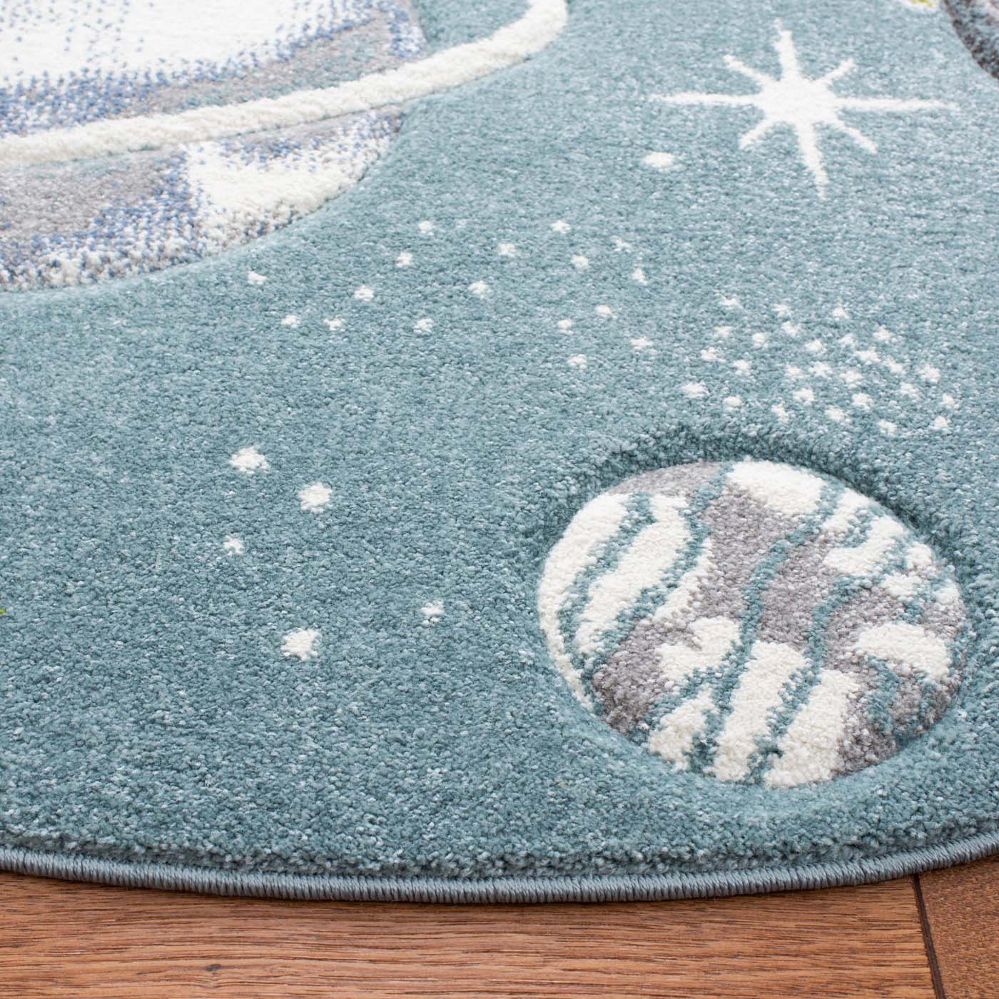 Safavieh Carousel Kids 103 Rug, CRK103 - Teal / Ivory