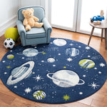 Safavieh Carousel Kids 103 Rug, CRK103 - Navy / Ivory