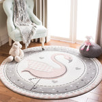 Safavieh Carousel Kids 100 154 Rug, CRK154 - Pink / Ivory