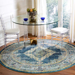 Safavieh Crystal 500 Rug, CRS500 - Blue / Yellow