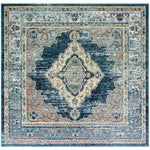 Safavieh Crystal 500 Rug, CRS500 - Blue / Yellow