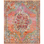 Safavieh Crystal 502 Rug, CRS502 - Orange / Light Blue