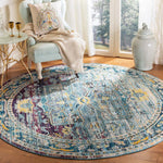 Safavieh Crystal 503 Rug, CRS503 - Teal / Purple