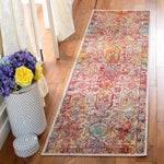 Safavieh Crystal 505 Rug, CRS505 - Light Blue / Orange