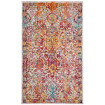 Safavieh Crystal 505 Rug, CRS505 - Light Blue / Orange