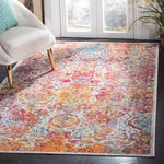 Safavieh Crystal 505 Rug, CRS505 - Light Blue / Orange