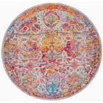 Safavieh Crystal 505 Rug, CRS505 - Light Blue / Orange