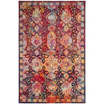 Safavieh Crystal 505 Rug, CRS505 - Navy / Orange