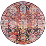 Safavieh Crystal 505 Rug, CRS505 - Navy / Orange