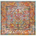 Safavieh Crystal 507 Rug, CRS507 - Light Blue / Orange