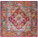 Safavieh Crystal 507 Rug, CRS507 - Light Blue / Fuchsia