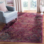 Safavieh Crystal 512 Rug, CRS512 - Fuchsia / Purple