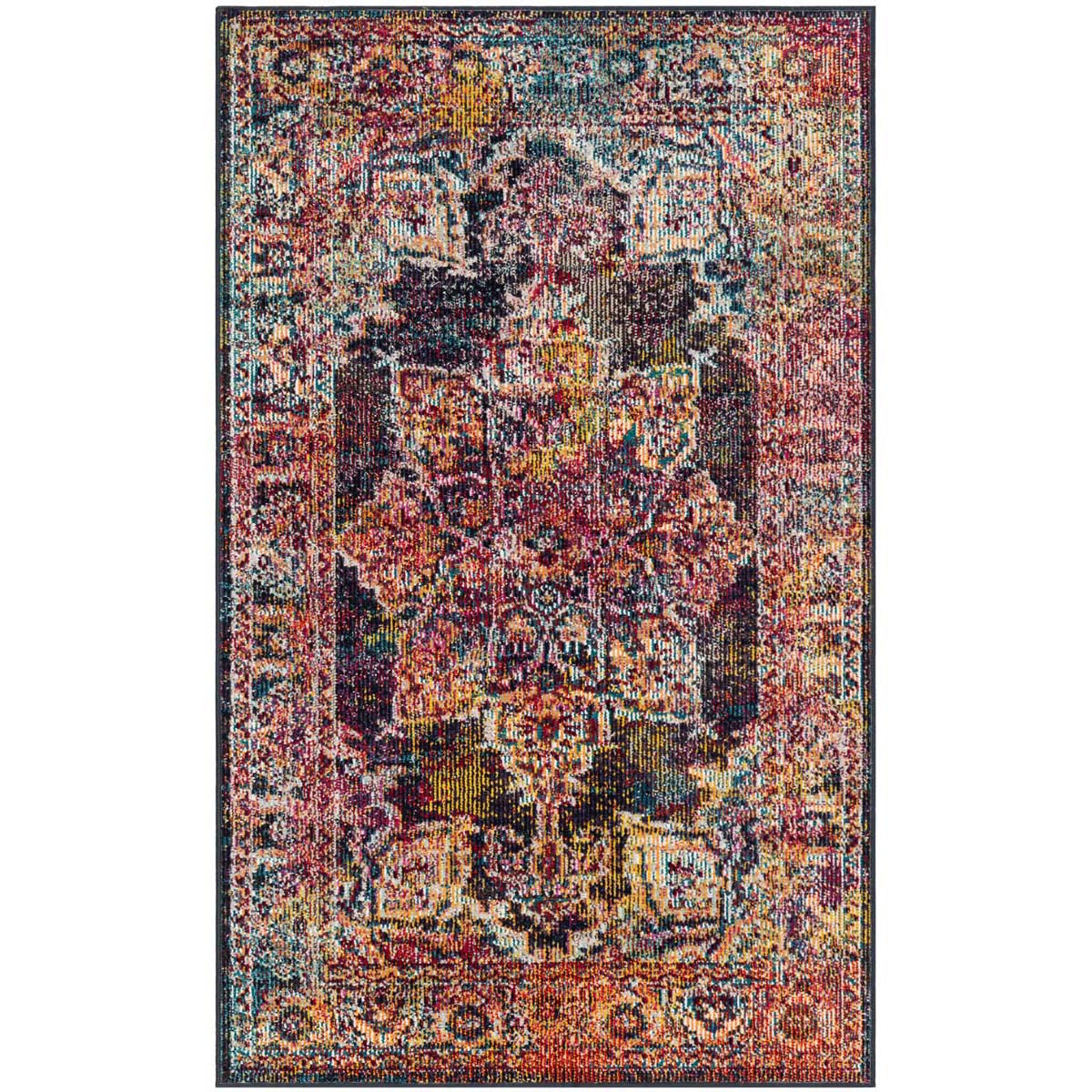 Safavieh Crystal 513 Rug, CRS513 - Navy / Light Blue